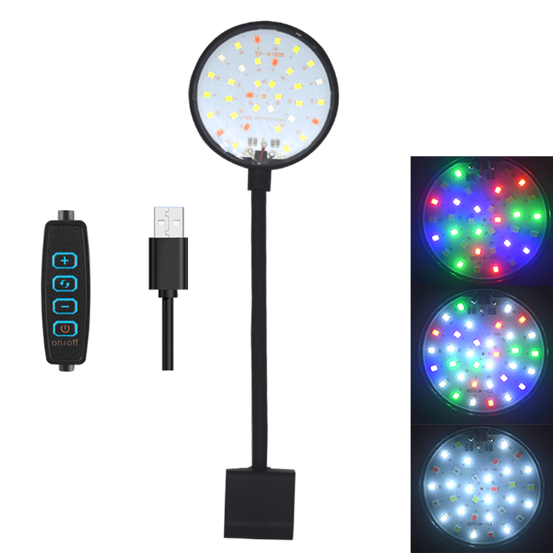 Aquarium Marine Lights - Lámpara LED USB para acuario, decoración