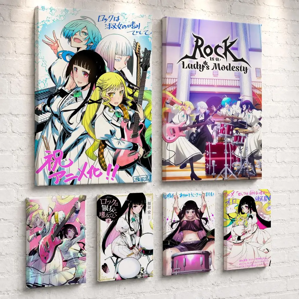 Live Rock - R-Rock es un Cuadro Decorativo Enmarcado