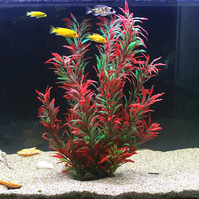 Marine Fish Tank - Plantas Artificiales para Acuario de 50