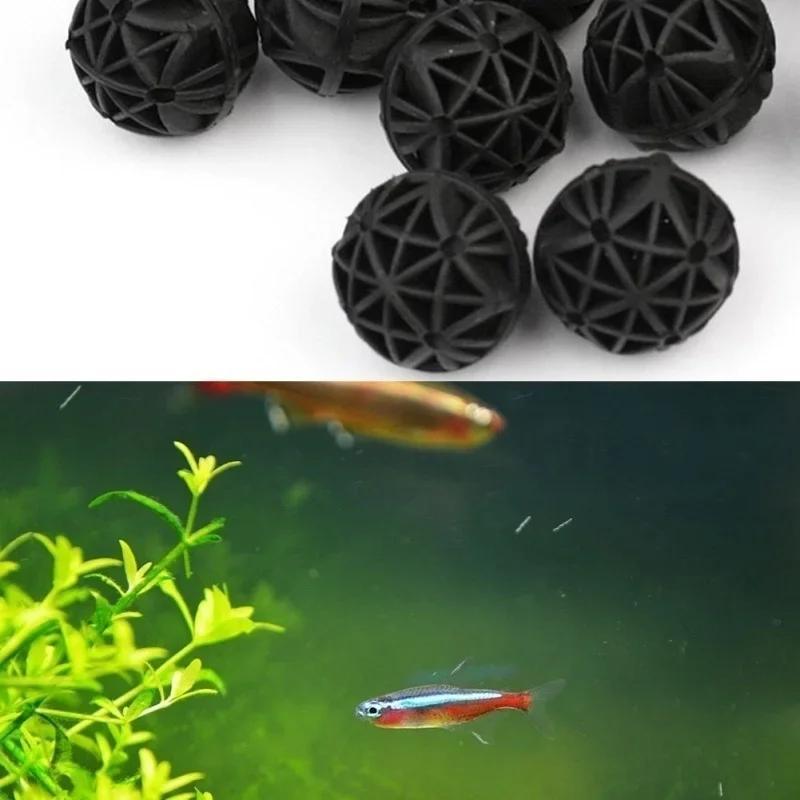 50 Piezas de Bolas de Filtro B - Marine Aquarium reseña y precio
