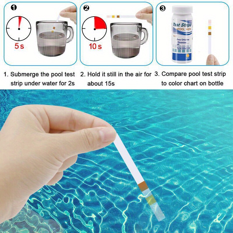 Tiras de prueba de pH y cloro  - Ocean Aquarium reseña y precio