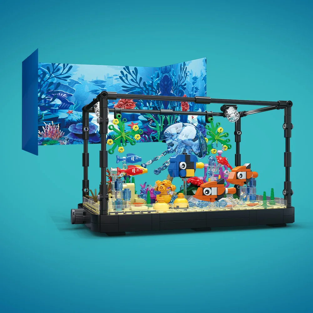 Juego de bloques de construcci - Marine Aquarium reseña y precio